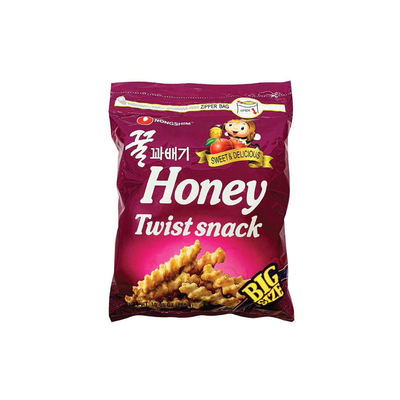 NS-051 꿀꽈배기(L) 6/285g HONEY TWIST CRISPS