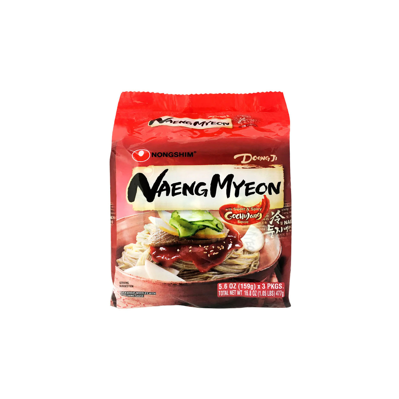 NS-070S : 둥지냉면(비빔) : 6/3/159g : DOONGJI COLD NOODLE(BIBIM)