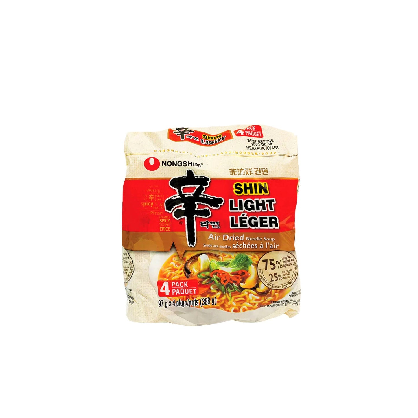 NS-115 : 신라면(건면) : 8/4/97g : SHIN RAMEN(LIGHT)