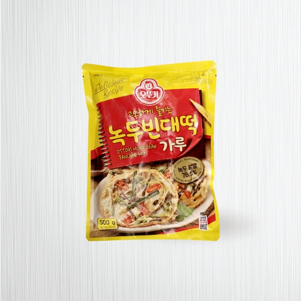 O3020 : 녹두 빈대떡 가루 : 10/500g : MUNG BEAN MIX FLOUR FOR PANCAKES