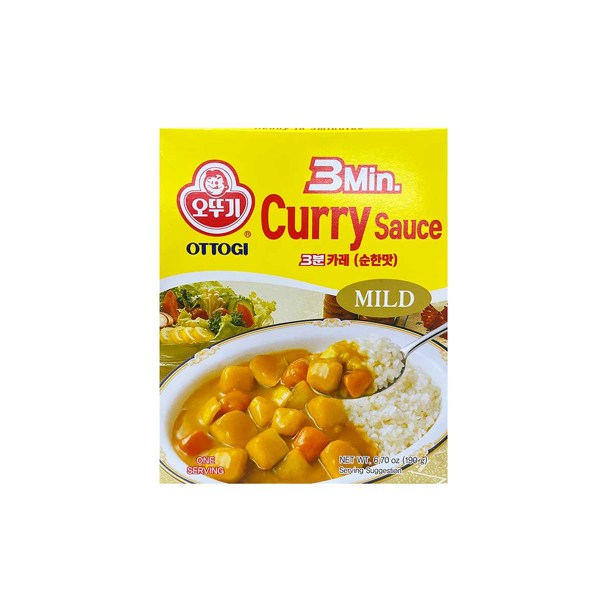 O5004 3분카레(순한맛) 24/190g : 3MIN CURRY SAUCE(MILD)