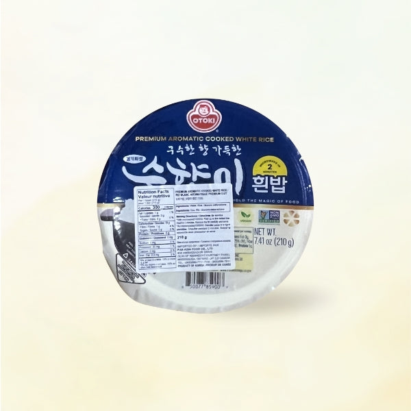 O5013 : 오뚜기밥 수향미 : 12/210g : SUHYANGMI COOKED RICE