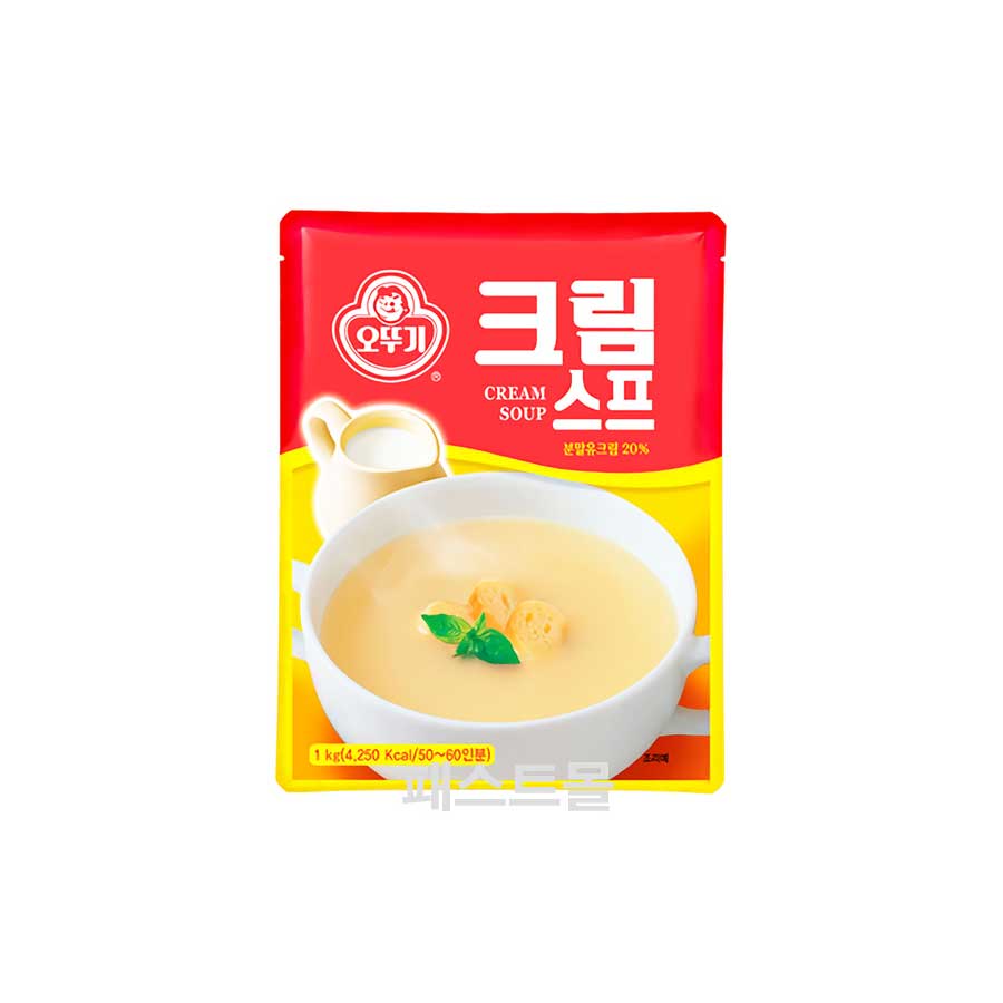 O6010 : 크림스프 : 10/1kg : INSTANT SOUP(CREAM)
