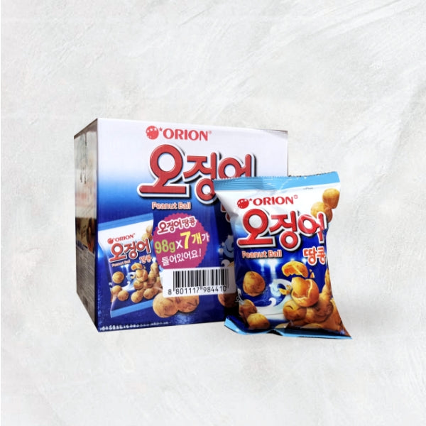 OC301N : 오징어땅콩(7P) : 7/98g : PEANUT BALL