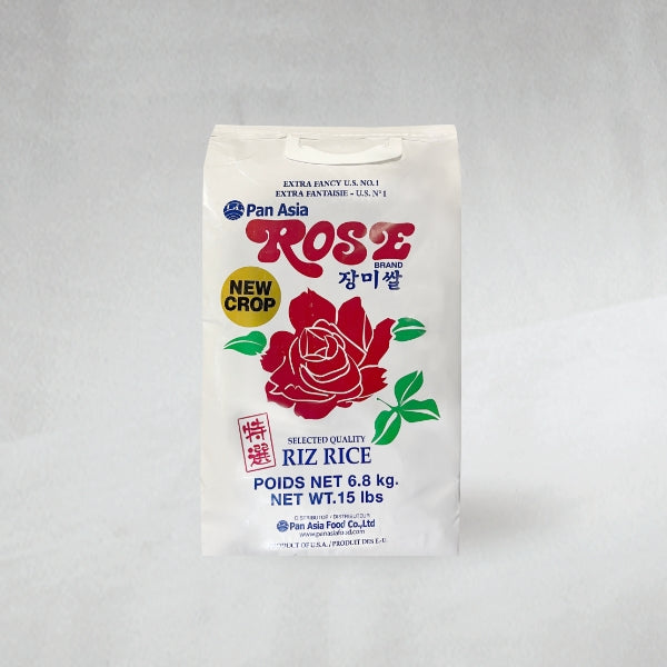 PR-004 : 장미쌀 : 15Lb : ROSE RICE
