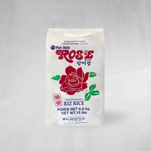 PR-004 : 장미쌀 : 15Lb : ROSE RICE