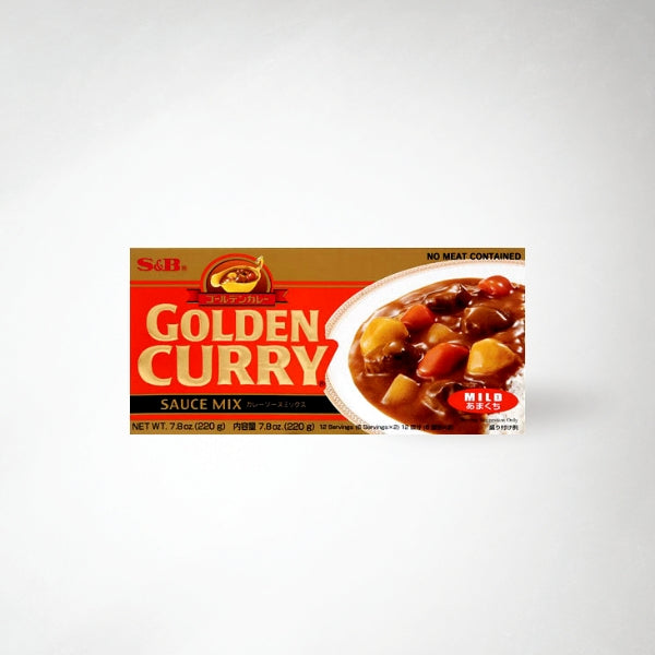 SB03514 : 골든카레(순한맛) : 10/220g : S&B GOLDEN CURRY SAUCE MIX (MILD)