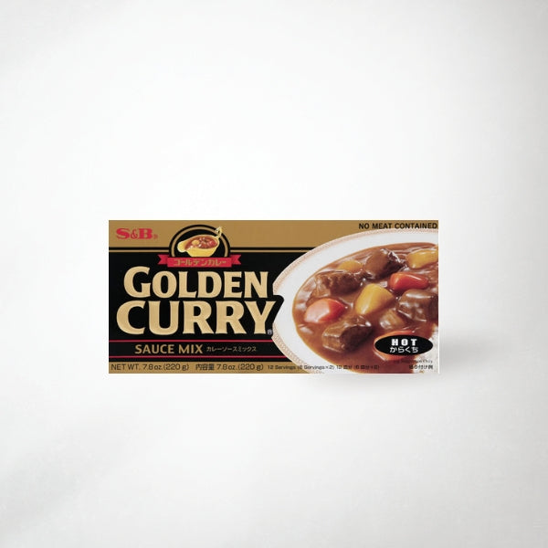 SB03515 : 골든카레(매운맛) : 10/220g : S&B GOLDEN CURRY SAUCE MIX(HOT)