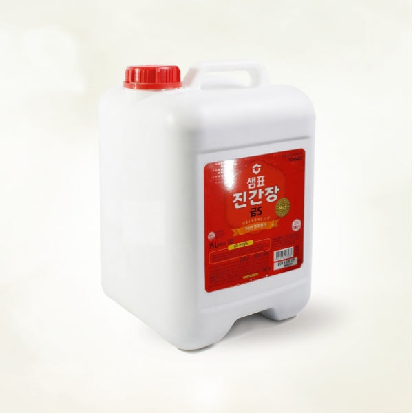 SP-001 : 진간장(금S) : 15L : JIN SOY SAUCE(GOLD-S)(BULK)