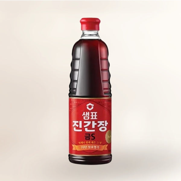 SP-005 : 진간장(금S) : 12/860ml : JIN SOY SAUCE(GOLD-S)