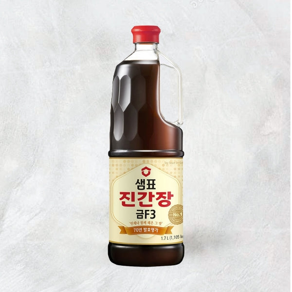 SP-022 : 진간장(금F3) : 6/1.7L : JIN SOY SAUCE(GOLD-F3)