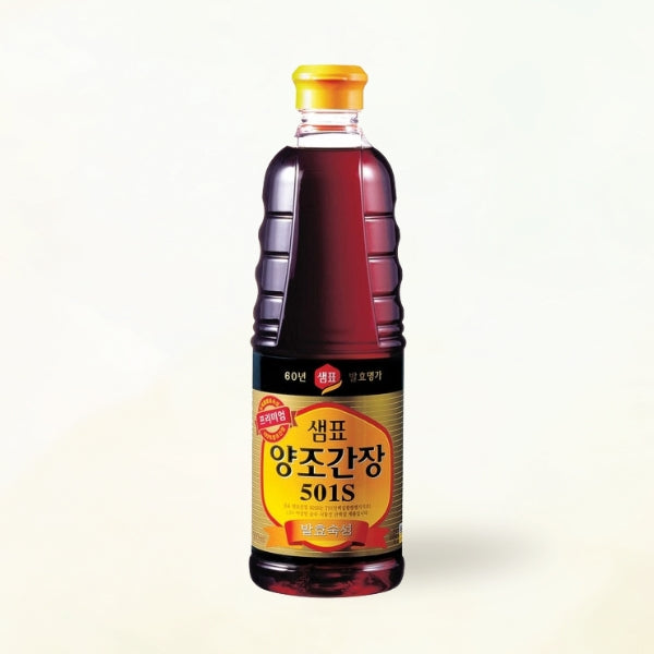 SP-033 : 양조간장(501) : 24/500ml : BREWED SOY SAUCE(501S)