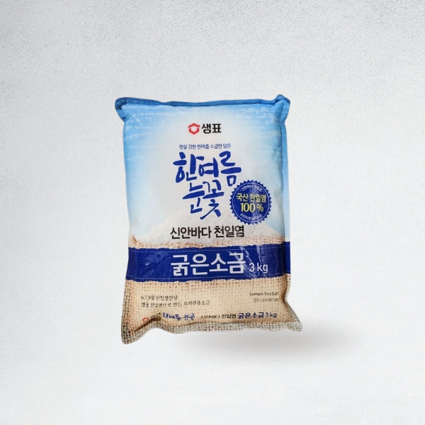SP-074 : 신안바다 한여름 눈꽃 천일염(굵은) : 5/3kg : SEA SALT
