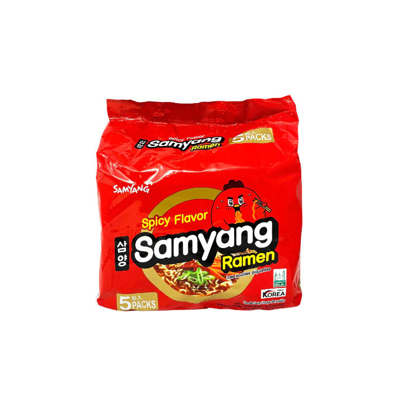 SYR-011N : 삼양라면(매운맛) : 8/5/120g : RAMEN SPICY FLAVOUR
