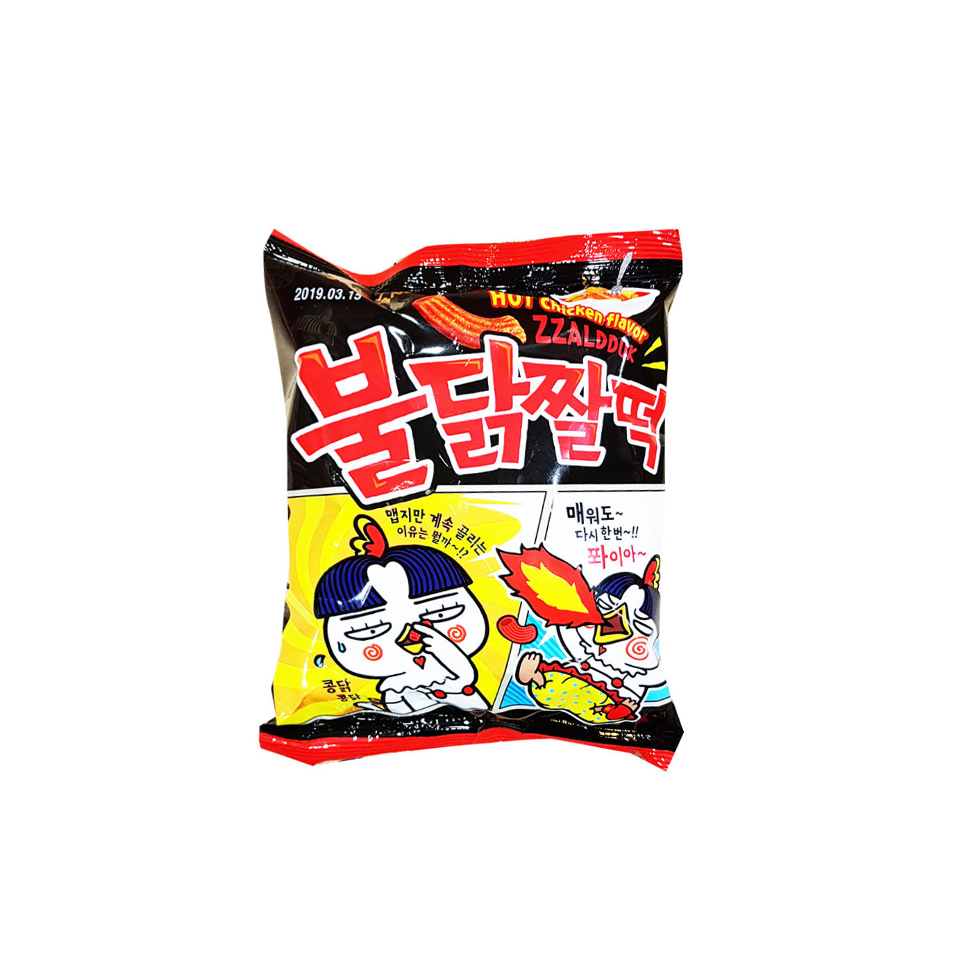 SYR-080 : 불닭짤떡(오리지널) : 24/120g : BULDAK SNACK(ZZALDUK)