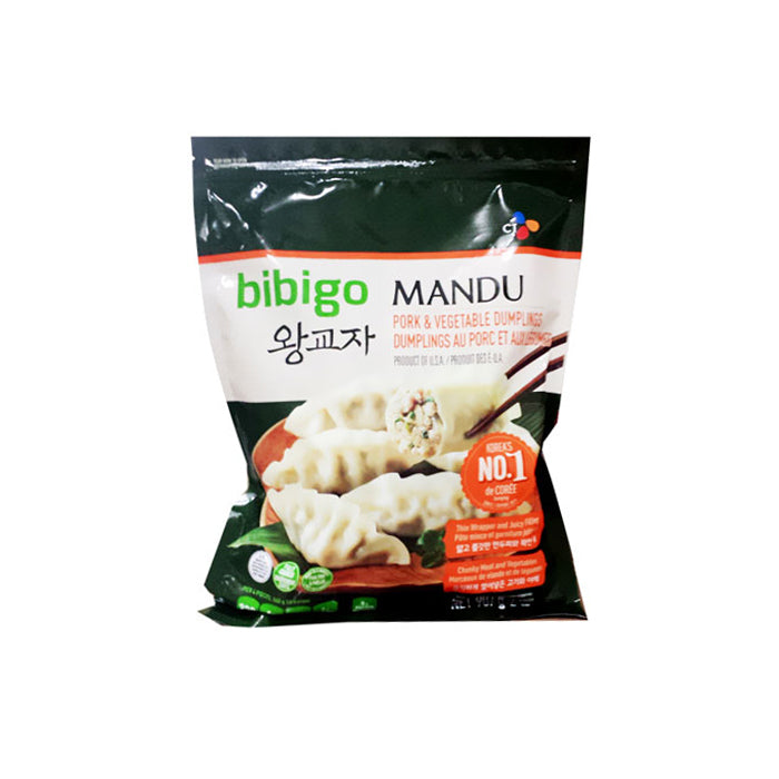 BS0011 : 비비고 왕교자(PORK) : 12/907g : FZN BBG BIG GYOJA MANDU(PORK)