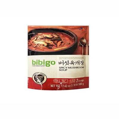 BBG Mushroom Spicy Soup 16/500g 비비고 버섯육개장