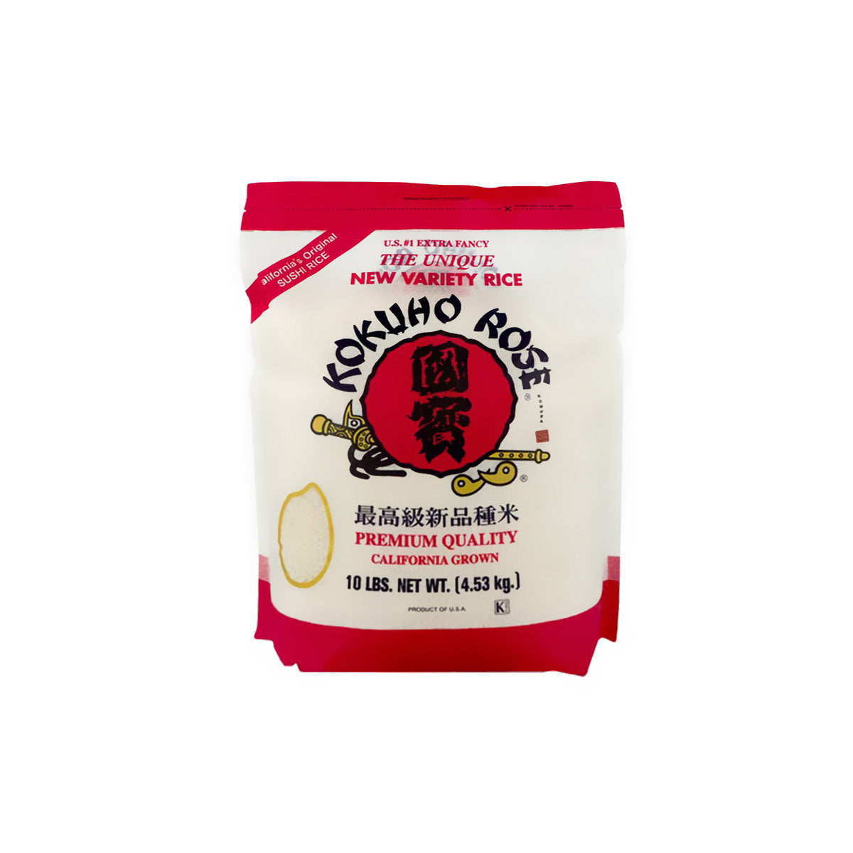 KR-003 국보쌀 4/10 Lbs ROSE RICE