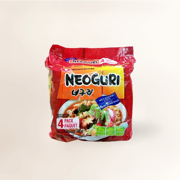 NS-018S : 너구리(매운맛) : 4/4/120g : NEOGURI RAMEN(SPICY)