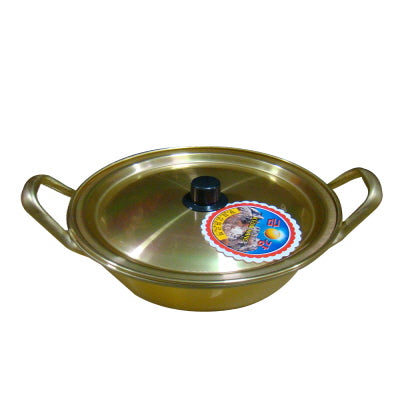 Yellow Aluminum Pot  160mm (20p) 노랑 냄비