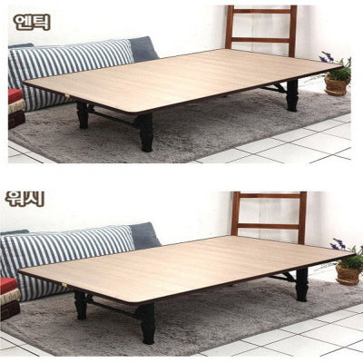 Multi Serving Table D-1200Mm 1Pc (1200*750) 다용도상(몰딩테상 6인용 쌍다리형-워시)
