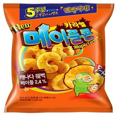 Caramel Corn(Maple) 16/74g 카라멜콘(메이플) Snack