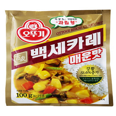 Baekse Curry_Hot 10/100g 백세 카레(매운맛)