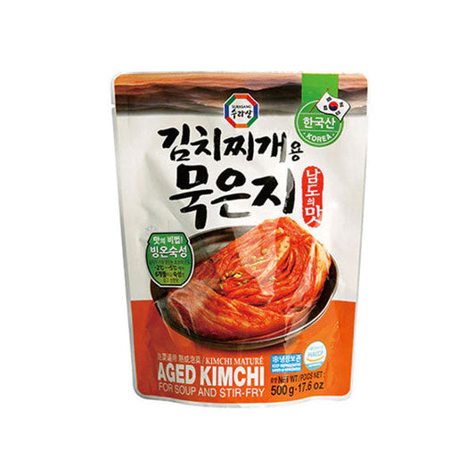 00011 : 김치찌개용 묵은지 : 12/500g : FZN LONG FERMENTED KIMCHI