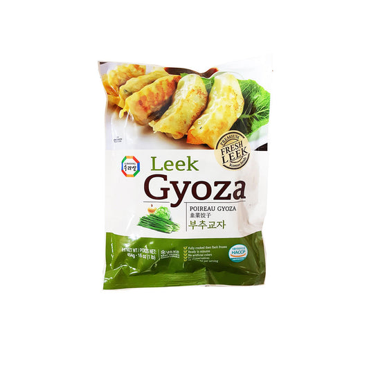 00040 : 부추교자만두 : 16/454g(1Lb) : FZN GYOJA MANDU(LEEK )