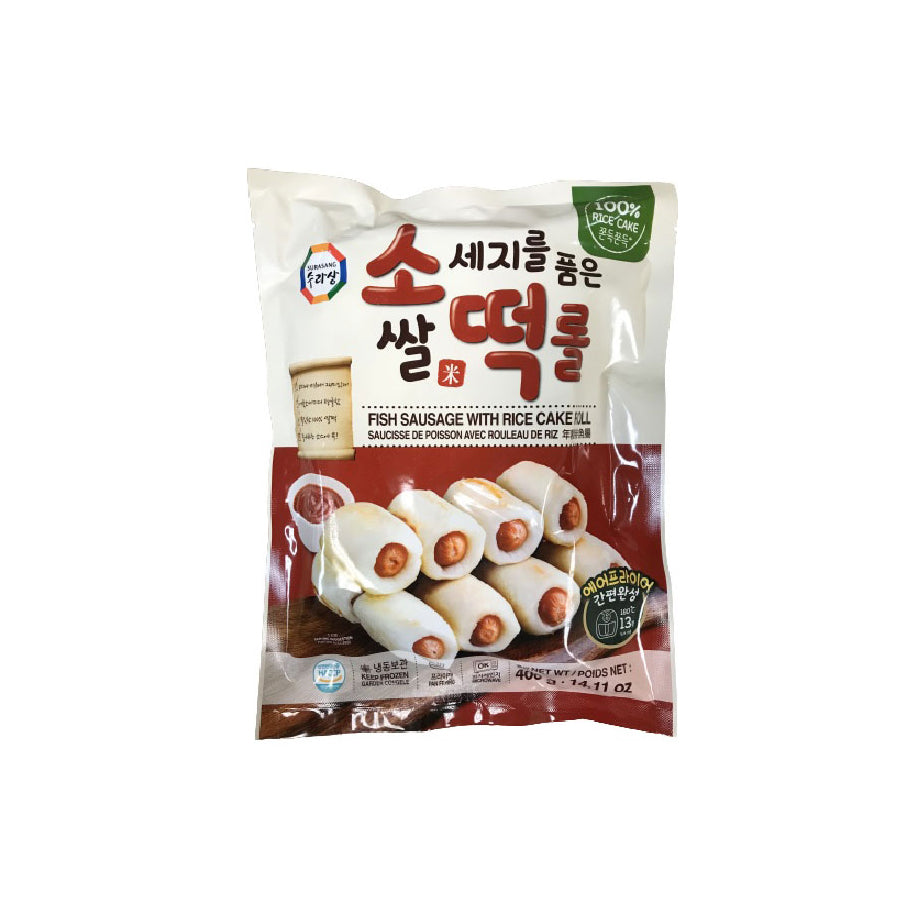 00838 : 소세지를 품은 쌀떡롤 24/400g : FZN FISH SAUSAGE WITH RICE CAKE ROLL