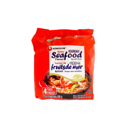 00906 : 해물탕면 : 8/4/125g : SEAFOOD RAMEN