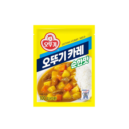 01110 : 오뚜기 카레분말(순한맛)가루 : 4/10/100g : CURRY POWDER(MILD)