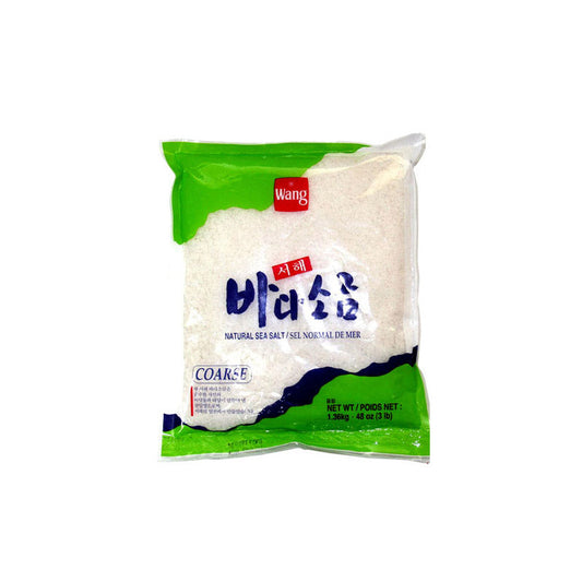 01138 : 증도산 바다소금(굵은) : 10/3Lbs : SEA SALT(COARSE)