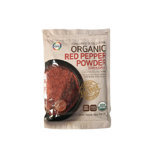 01152 : 유기농고추가루(굵은) : 22/1Lb : ORGANIC RED PEPPER POWDER(COARSE)