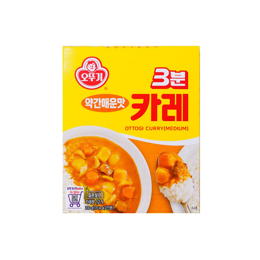 01190 : 3분카레(약간 매운맛) : 24/190g : 3MIN CURRY SAUCE