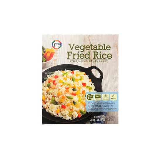 01409F : 야채볶음밥 : 8/3/250g : FZN FRIED RICE(VEGETABLE )