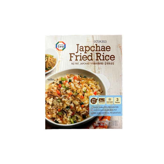 01410 : 잡채볶음밥 : 8/3/250g : FZN FRIED RICE(JAPCHAE )