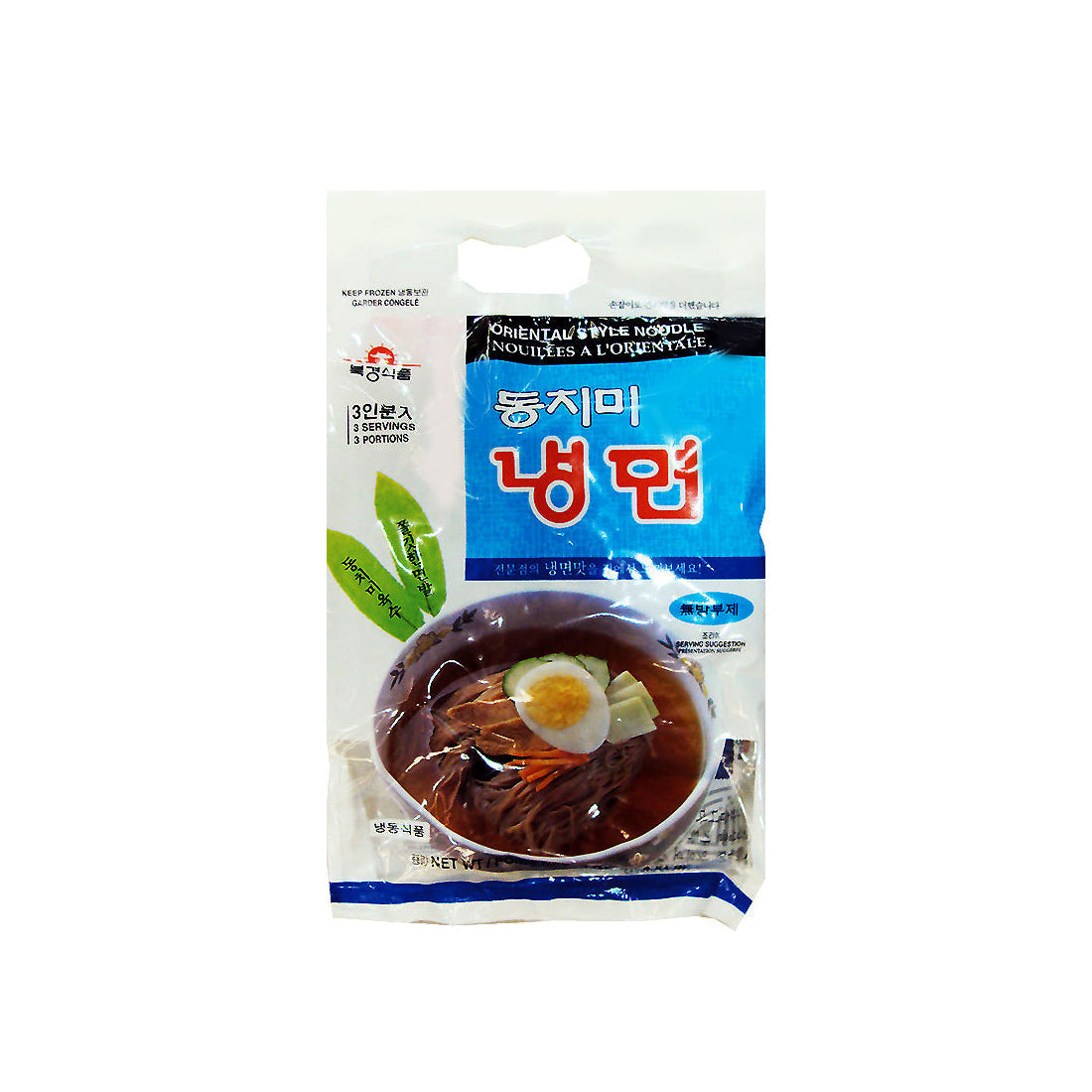 02768 북경 동치미 냉면 6/3.5Lbs(1.59kg) FZN RADISH COLD NOODLE