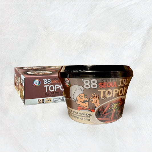 02981 : 88서울 떡볶이(짜장)볼 : 6/163g : 88SEOUL TTEOKBOKKI BOWL(JJAJANG)