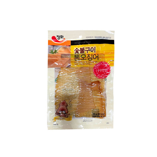 03033 : 숯불구이 통오징어 : 100/35g : JEONG HWA SOFT SMOKED SQUID