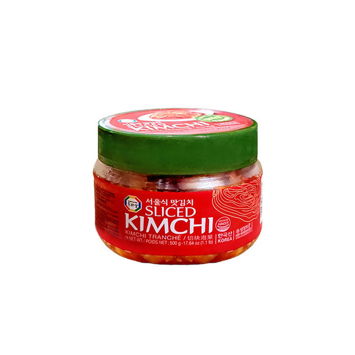 03138 : 맛김치(한국산) : 12/500g : SLICED KIMCHI(KOREA)