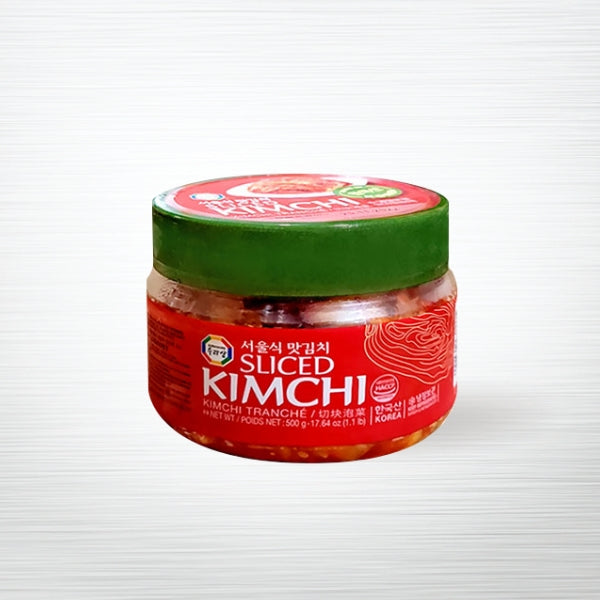 03138 : 맛김치(한국산) : 12/500g : SLICED KIMCHI(KOREA)