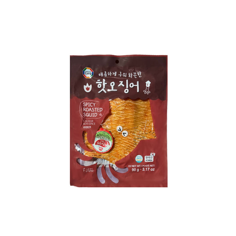 03249 : 핫오징어 : 36/90g : HOT ROASTED SQUID