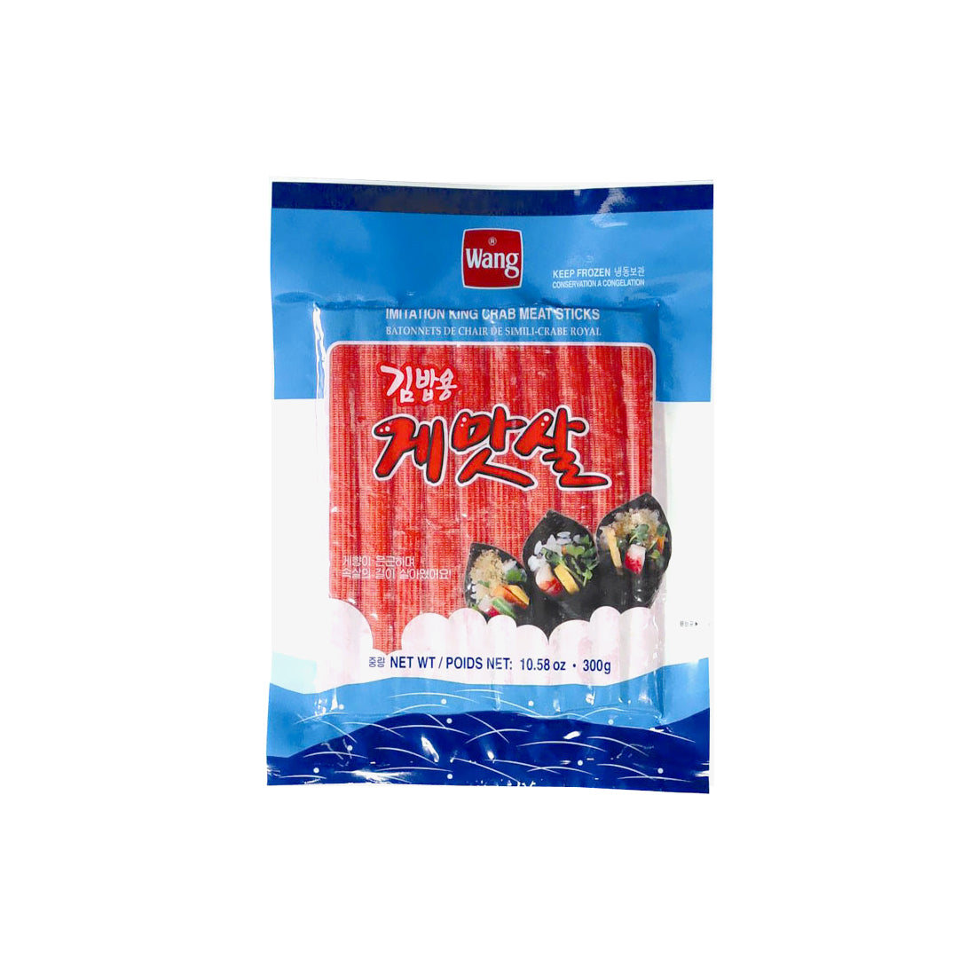 03601 : 김밥용 게맛살 : 30/300g : FZN CRAB FLAVORED FISH MEAT FOR SUSHI