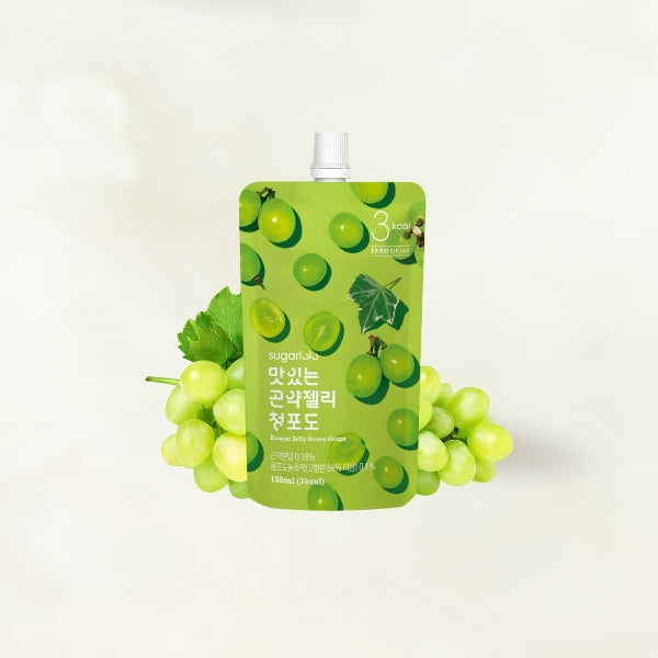04111  : 슈가로로 곤약젤리 (청포도) : 4/10/150ml : SUGARLOLO KONJAC JELLY(GREEN GRAPE)