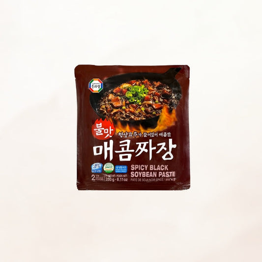 04559 : 매콤짜장 : 24/230g : FZN SPICY BLACK SOYBEAN SAUCE