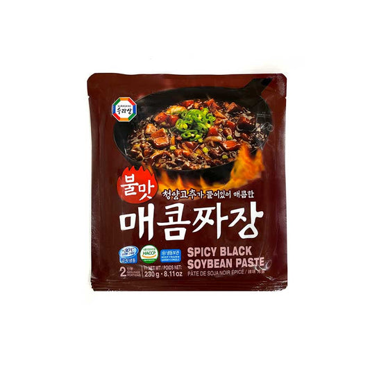 04559 : 매콤짜장 : 24/230g : FZN SPICY BLACK SOYBEAN SAUCE