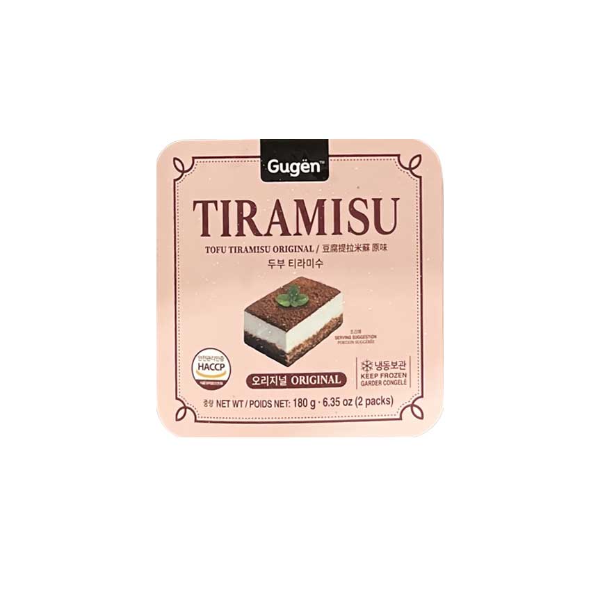 04783 : 구겐 두부 티라미수(오리지널) : 12/2/90g : FZN TOFU TIRAMISU(ORIGINAL)