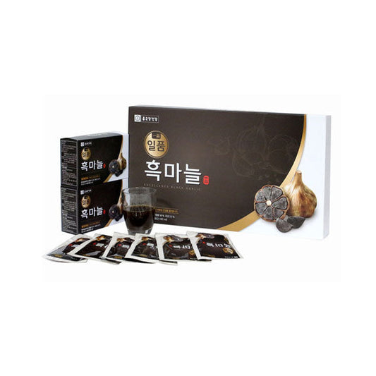 04827 : 일품선물세트(흑마늘) : 5/6/5/70ml : PREMIUM BLACK GARLIC DRINK GIFT SET