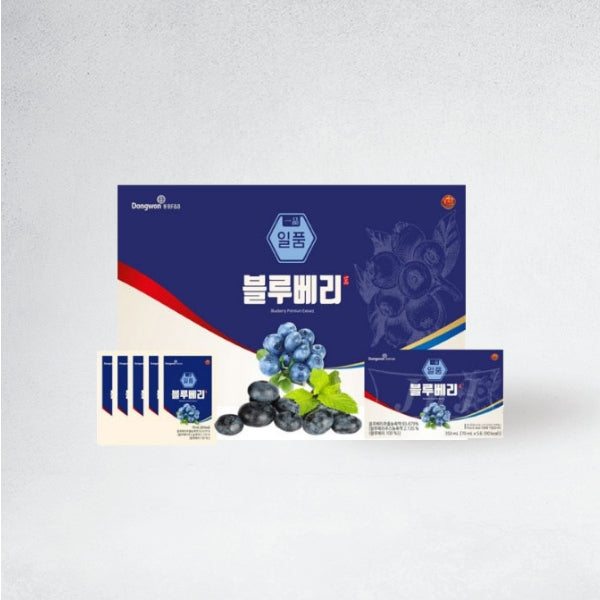 04828 : 일품선물세트(블루베리) : 5/6/5/70ml : PREMIUM BLUEBERRY DRINK GIFT SET
